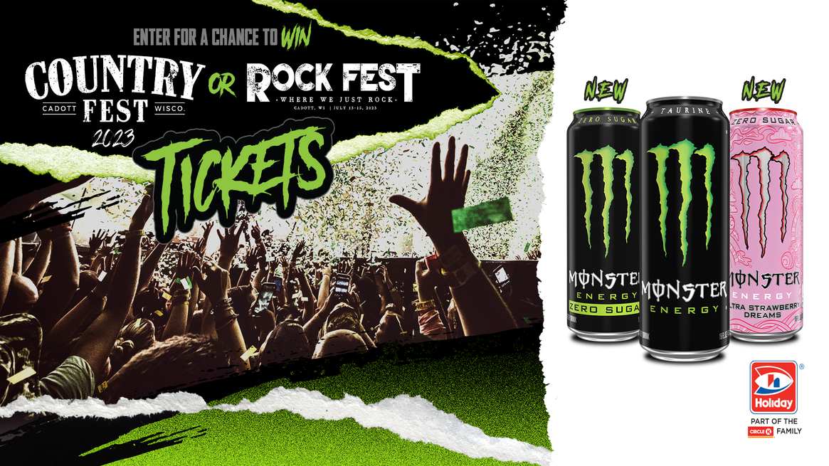 Evento monster energy drink Holidays